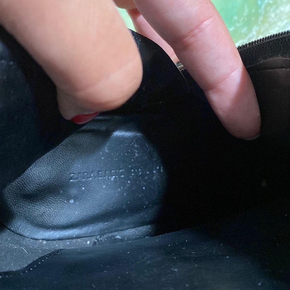 Zara Snake Embossed Booties - Picture 10 of 13